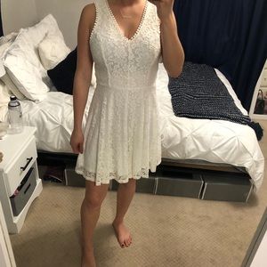 Off white lace dress